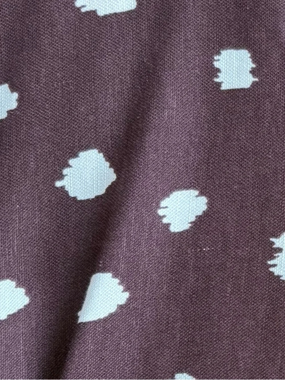 1.STATE Polka Dot Brown & White Side Ties Cropped Rayon Linen Top Size XS - Picture 8 of 12